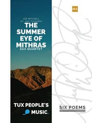 The summer eye of Mithras for Saxophone Quartet cover Thumbnail